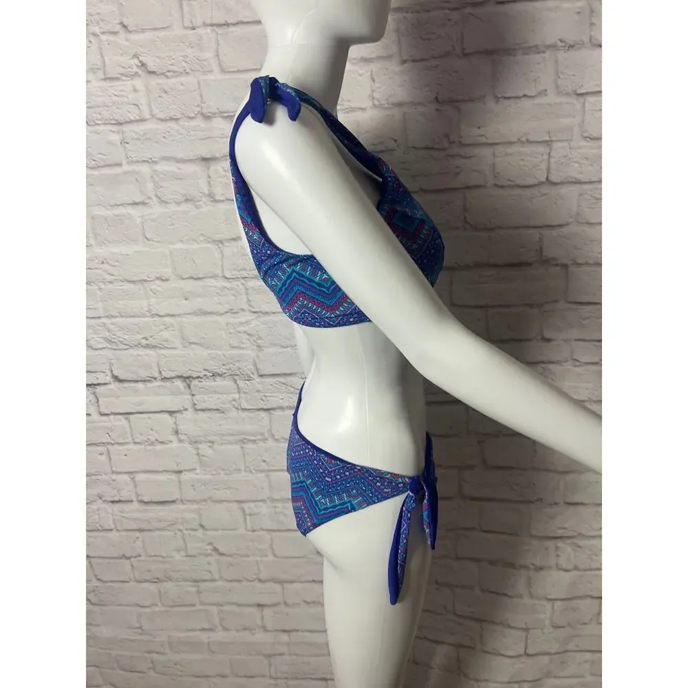 Slick by Bari Two Piece Swim Suit Size Small (B/C Cup)